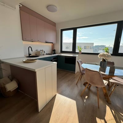 Vermietung einer komfortablen 2-Zimmer-Wohnung, 55 m², Sektor 1, Ivory Residence, Bukarest, Rumänien